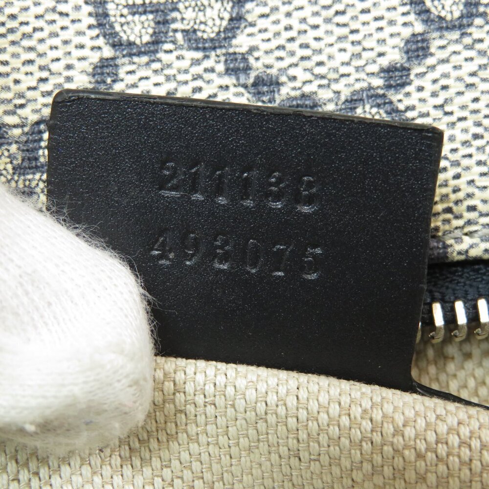 Gucci GG Supreme Monogram Joy Tote Beige Blue - Picture 7 of 11